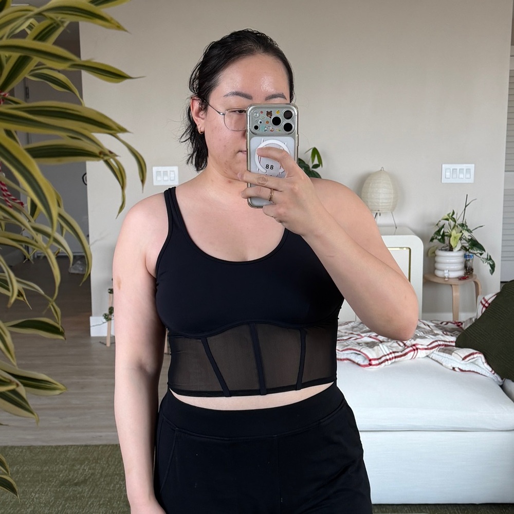 ALO Mesh Bra Top